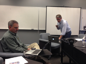 Photo of webinar in progress