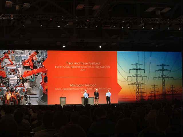 Cisco featuring RTI in their NI/IIC demo Cisco featuring RTI in their NI/IIC demo